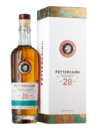 Fettercairn 28 year old Highland Single Malt Scotch Whisky 42% 0.7L Gift Pack