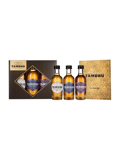 Tamdhu Speyside Single Malt Scotch Whisky 45.3% 3x0.05L gift pack