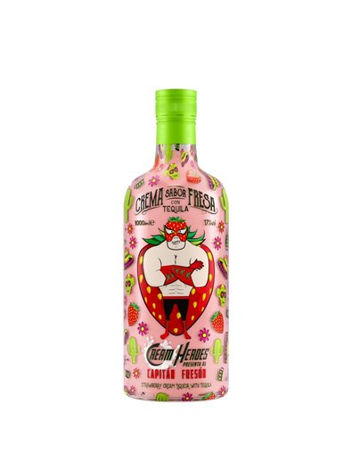 Cream Heroes Strawberry Liqueur 17% 1L