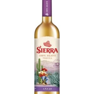 Sierra 100% Agave Tequila Añejo 40% 0.7L