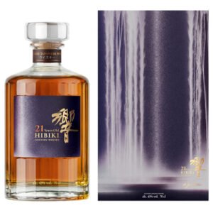 Hibiki 21y Hiroshi Senju Japanese Whisky 43% 0.7L gift pack