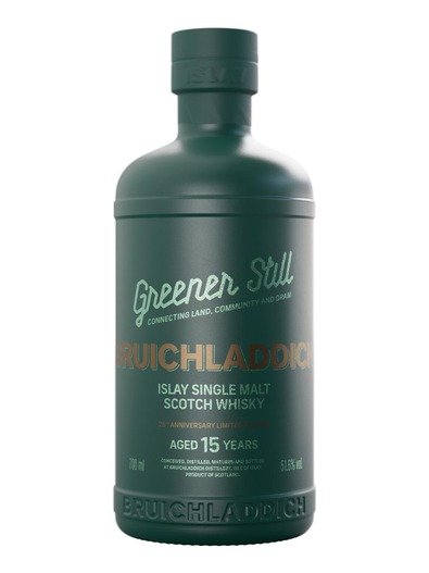 Bruichladdich Greener Still Islay Single Malt Scotch Whisky 51.6% 0.7L