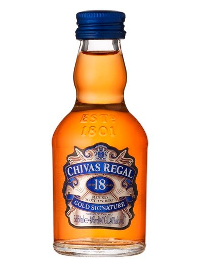 Chivas Regal Gold Signature Blended Scotch Whisky 18y 40% 0.05l