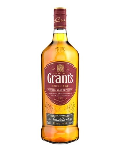 Grant's Triple Wood Stand Fast Blended Scotch Whisky 43% 1L