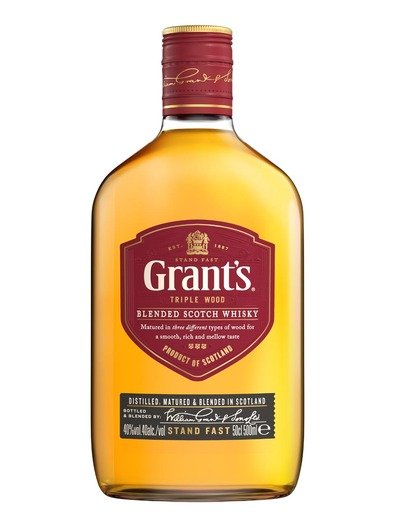 Grant's Triple Wood Blended Scotch Whisky 43% 0.5L PET