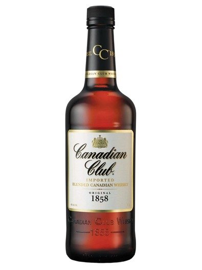 Canadian Club Blended Canadian Whisky 40% 1L