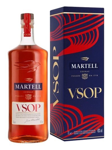 Martell VSOP Cognac 40% 1L