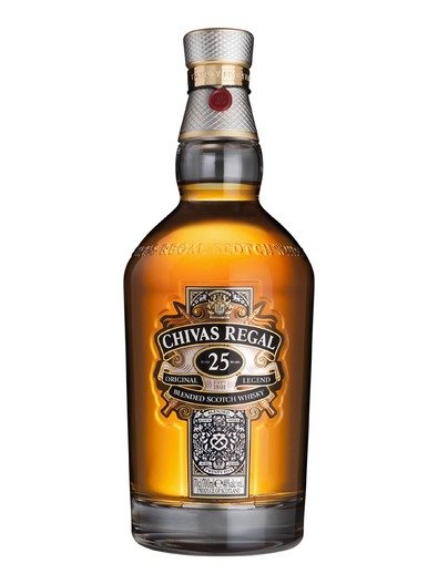 Chivas Regal 25y Blended Scotch Whisky 40% 0.7L gift pack