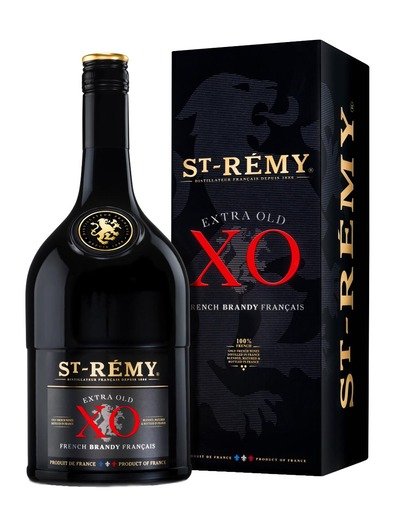 St. Remy Brandy Authentique XO Brandy 40% 1L gift pack