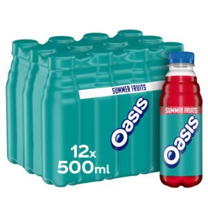 Oasis Summer Fruits - 12 Bottles (12 x 500ml)